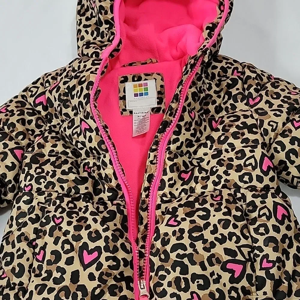 🖤5/$20🖤 HEALTHTEX.. leopard jacket..